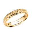 10K Yellow Gold Diamond-Cut Ring 1.62 Grams (Size 7.5) - Sticky add to cart bar