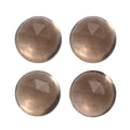 2.01 ctw Round Cut Smoky Quartz Loose Gemstone (Set Of 4) (5.25 mm) - Sticky add to cart bar