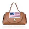 Passage Brown Genuine Leather Earbud Purse Keychain - Sticky add to cart bar