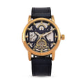 EON 1962 Automatic Mechanical Movement Bue Dial Watch in Goldtone - Sticky add to cart bar