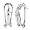 Rhodium Over Sterling Silver