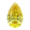 IGI Certified Luxuriant Lab Grown Yellow Diamond Fancy Pear Mix Faceted Cut VS2 2.00 ctw - Sticky add to cart bar