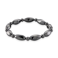 Hematite 115.00 ctw Stretch Bracelet (6.5-7In)