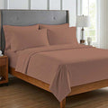 Seeboo 6pc Mocha Microfiber Sheet Set -Full - Sticky add to cart bar