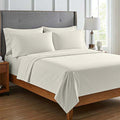 Seeboo 6pc Ivory Microfiber Sheet Set -Queen - Sticky add to cart bar