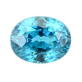 AAAA Cambodian Blue Zircon (Ovl Free Size) 5.00 ctw - Sticky add to cart bar