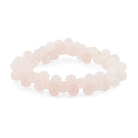 Peanut Moss Agate 119.75 ctw Beaded Bracelet (7.00 In)