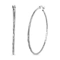 14K Rose Gold Over Sterling Silver Hoop Earrings 2.50 Grams - Sticky add to cart bar