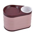 Pink Ball Shape 4 Layer Rotatable Bloom Jewelry Organizer with Mirror (4.33"x4.33"x4.9") - Sticky add to cart bar
